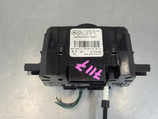 2014 MERCEDES VITO Heater/Ac Controls