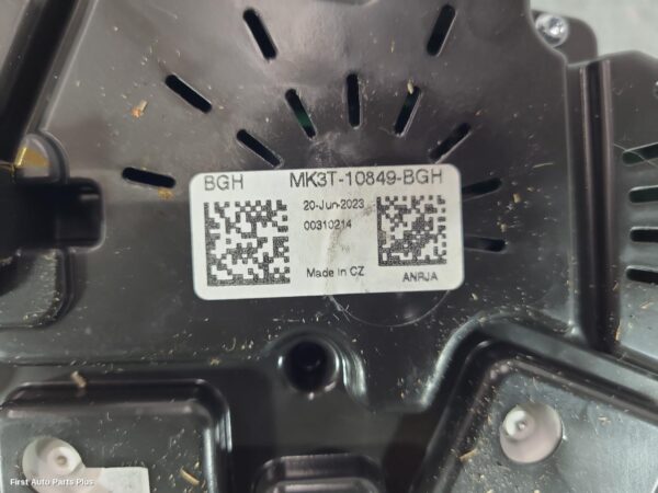 2023 FORD TRANSIT CUSTOM Instrument Cluster