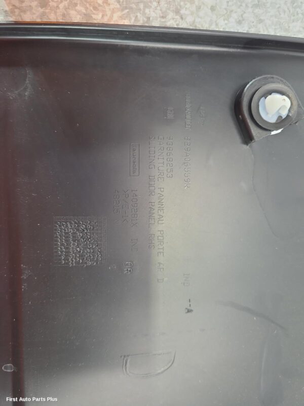 2024 RENAULT TRAFIC Door Trim