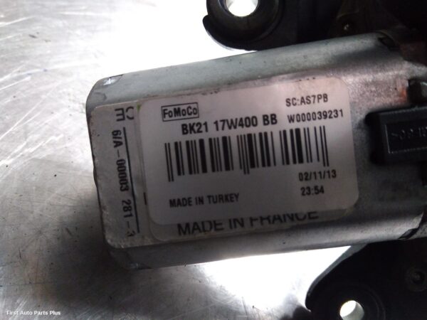 2014 FORD TRANSIT CUSTOM Wiper Motor
