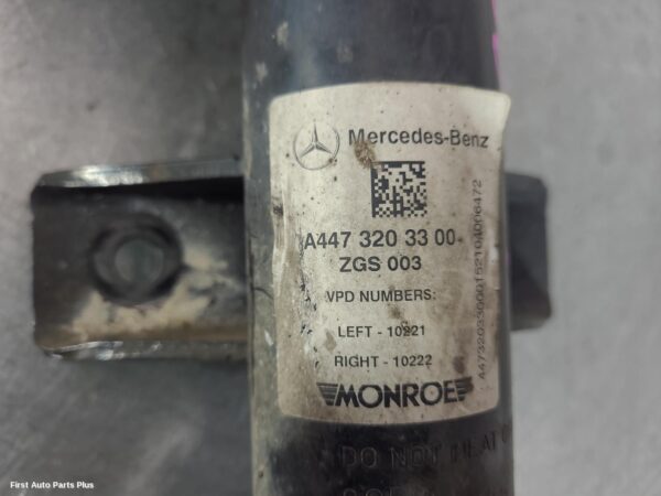 2021 MERCEDES VITO Right Front Strut