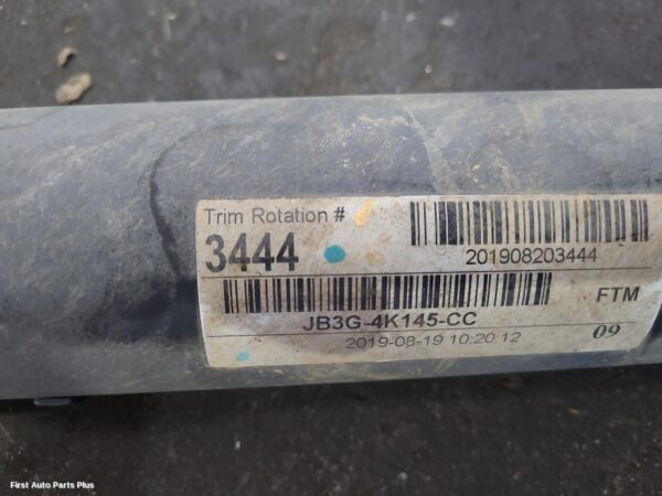 2019 FORD RANGER Rear Drive Shaft