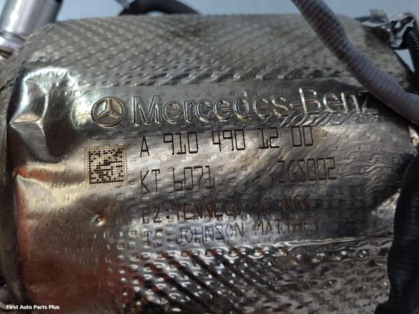 2019 MERCEDES SPRINTER Particulate Filter/Dpf