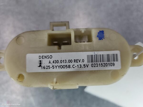 2015 RENAULT MASTER Fan Speed Resistor
