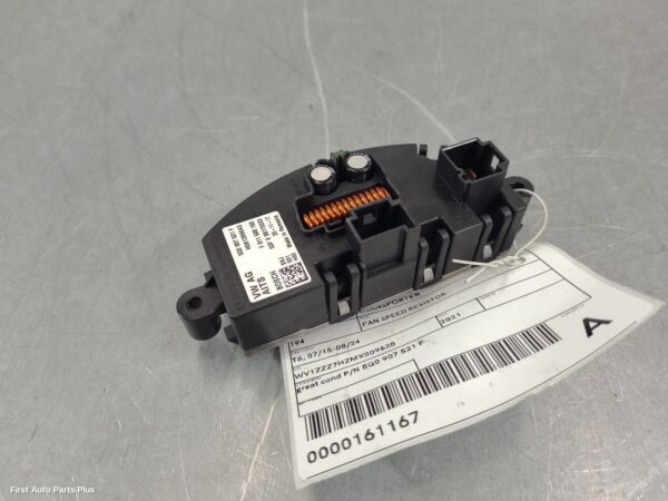 2021 VOLKSWAGEN TRANSPORTER Fan Speed Resistor