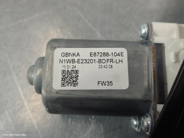 2024 FORD RANGER Left Front Window Reg/Motor
