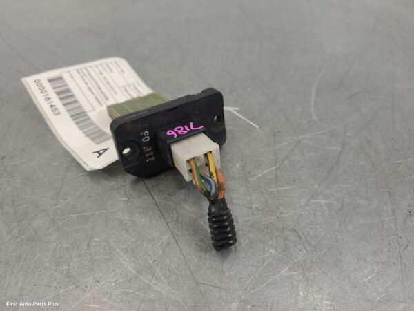 2012 FORD TRANSIT Fan Speed Resistor
