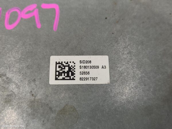2013 FORD TRANSIT Ecu