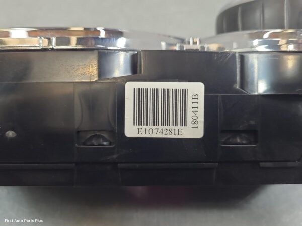 2018 RENAULT TRAFIC Heater/Ac Controls