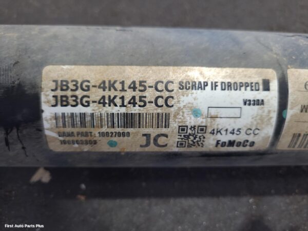 2019 FORD RANGER Rear Drive Shaft