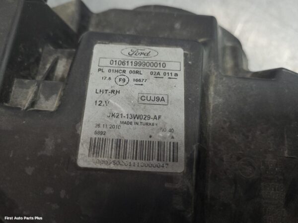 2018 FORD TRANSIT CUSTOM Right Headlamp