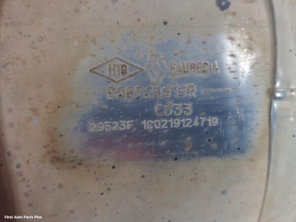2019 RENAULT MASTER Particulate Filter/Dpf