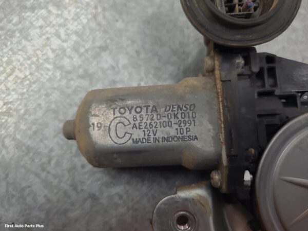 2013 TOYOTA HILUX Left Front Window Reg/Motor