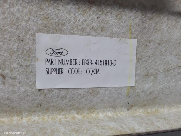 2017 FORD EVEREST Hoodlining