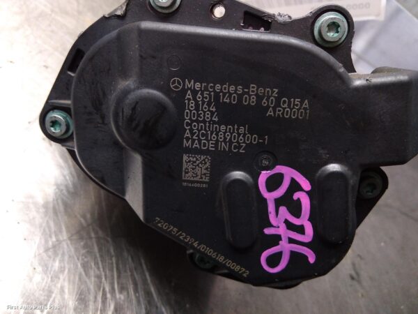 2019 MERCEDES SPRINTER Egr Valve