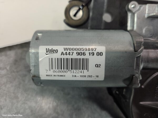 2017 MERCEDES VITO Wiper Motor