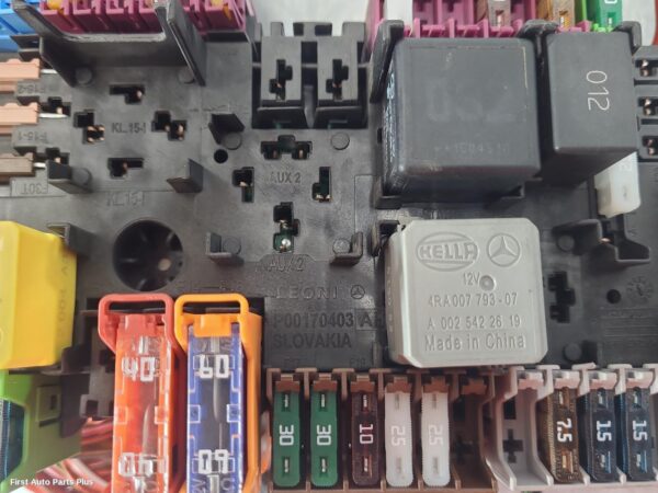 2023 MERCEDES SPRINTER Fuse Box