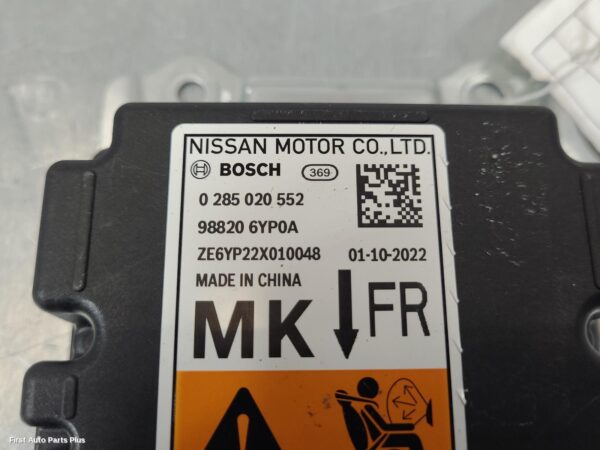 2023 NISSAN NAVARA Airbag Module/Sensor