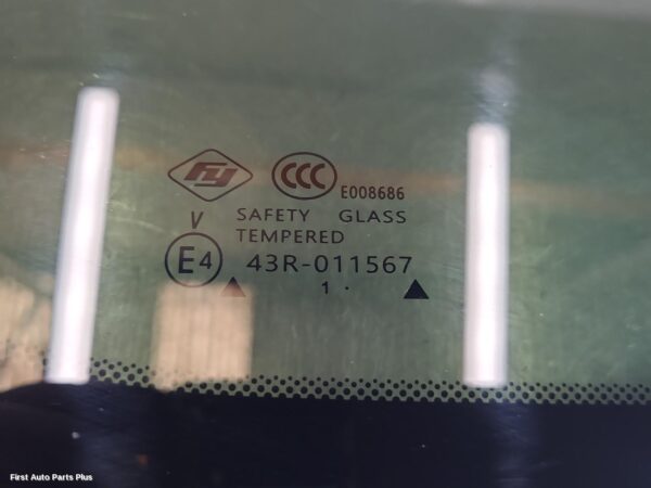 2024 LDV DELIVER 9 Rear/Tailgate Glass