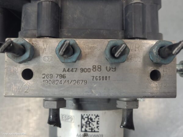 2019 MERCEDES VITO Abs Pump/Modulator