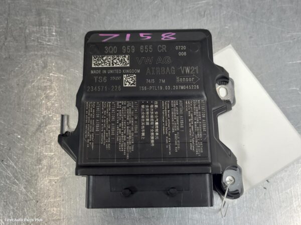 2020 VOLKSWAGEN CRAFTER Airbag Module/Sensor