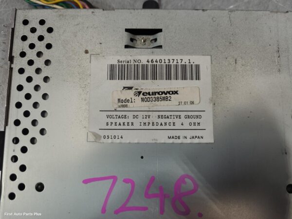 2006 MERCEDES VITO Radio/Cd/Dvd/Sat/Tv