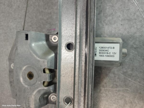 2017 RENAULT TRAFIC Left Front Window Reg/Motor