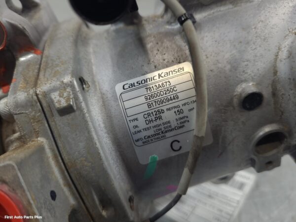 2017 MITSUBISHI TRITON A/C Compressor
