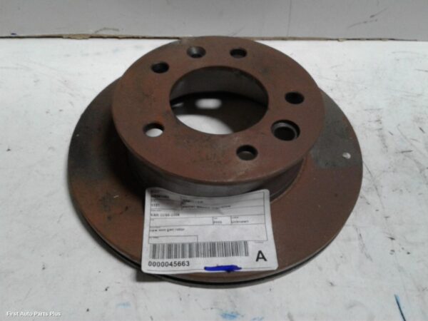 2003 MERCEDES SPRINTER Front Brake Disc/Drm