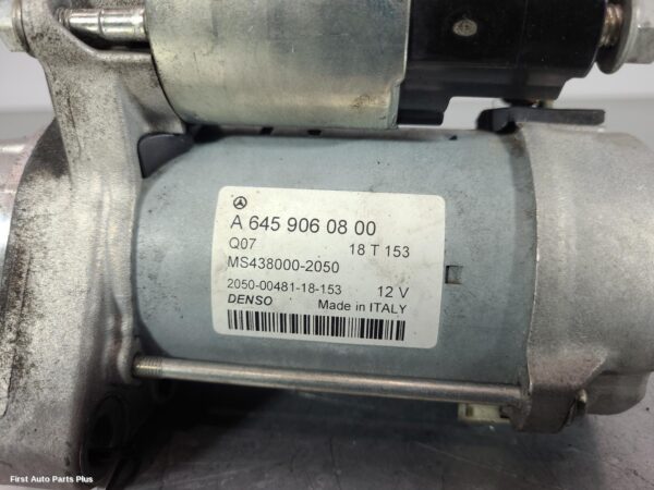 2019 MERCEDES SPRINTER Starter
