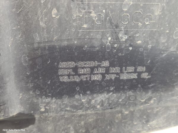 2020 FORD RANGER Radiator Support