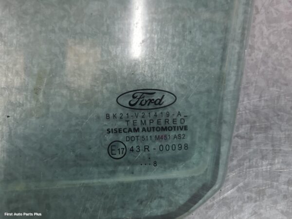 2018 FORD TRANSIT CUSTOM Left Front 1/4 Door Glass
