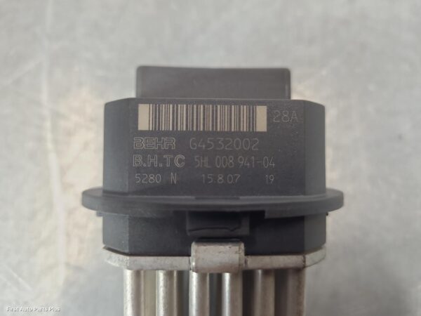 2008 MERCEDES SPRINTER Fan Speed Resistor