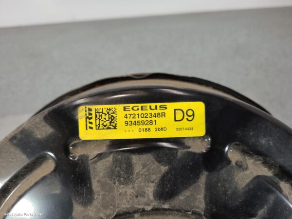 2017 RENAULT TRAFIC Brake Booster