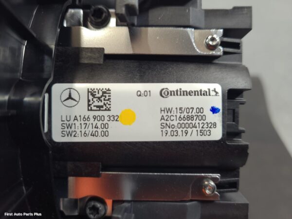 2020 MERCEDES VITO Radio/Cd/Dvd/Sat/Tv