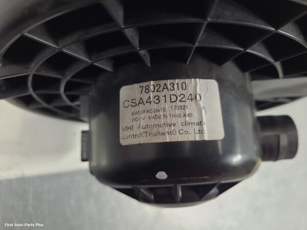 2017 MITSUBISHI TRITON Heater Fan Motor