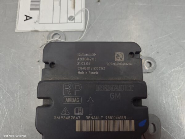 2021 RENAULT TRAFIC Airbag Module/Sensor