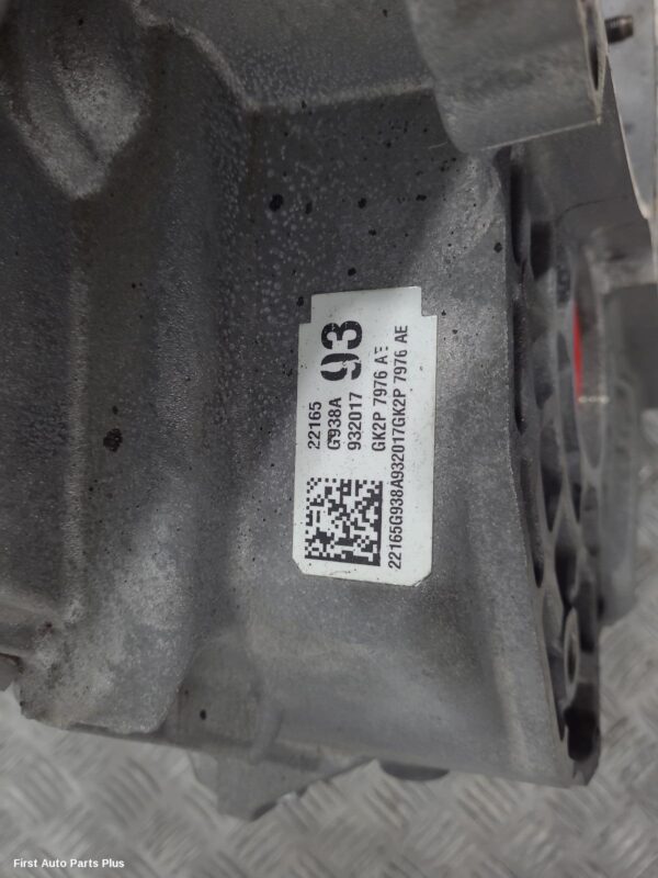2022 FORD TRANSIT CUSTOM Trans/Gearbox