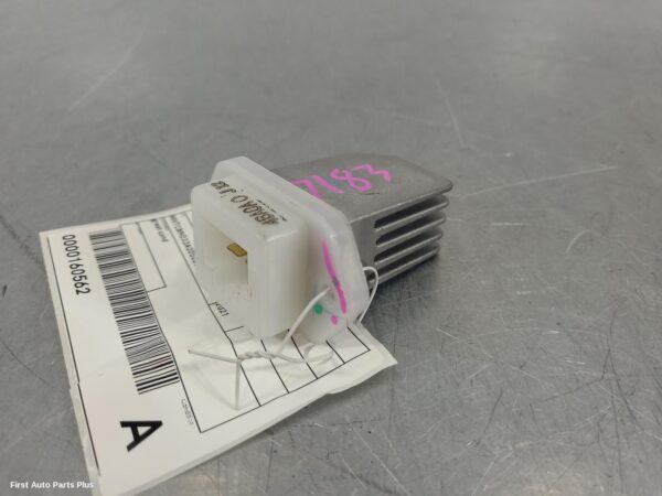 2021 NISSAN NAVARA Fan Speed Resistor