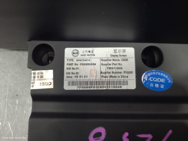 2025 LDV DELIVER 9 Radio/Cd/Dvd/Sat/Tv