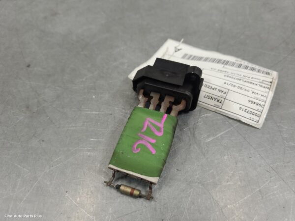 2004 FORD TRANSIT Fan Speed Resistor