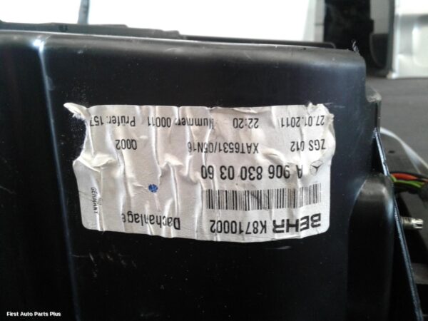 2011 MERCEDES SPRINTER Heater Core/Box
