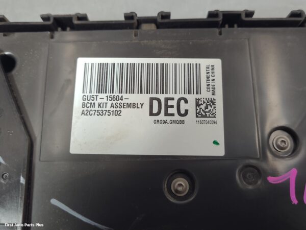 2016 FORD RANGER Ecu