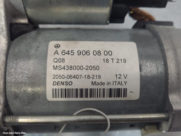 2019 MERCEDES SPRINTER Starter