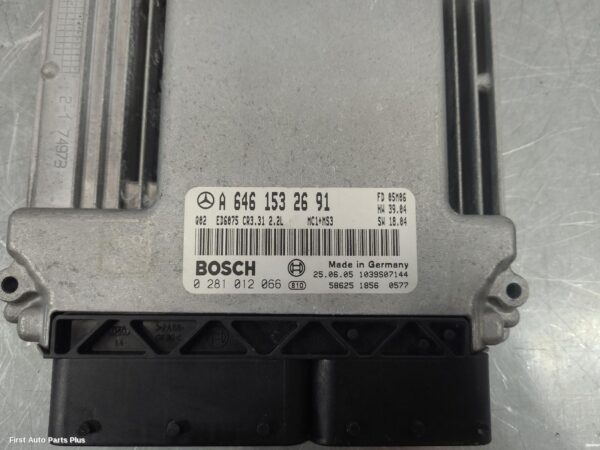 2006 MERCEDES VITO Ecu