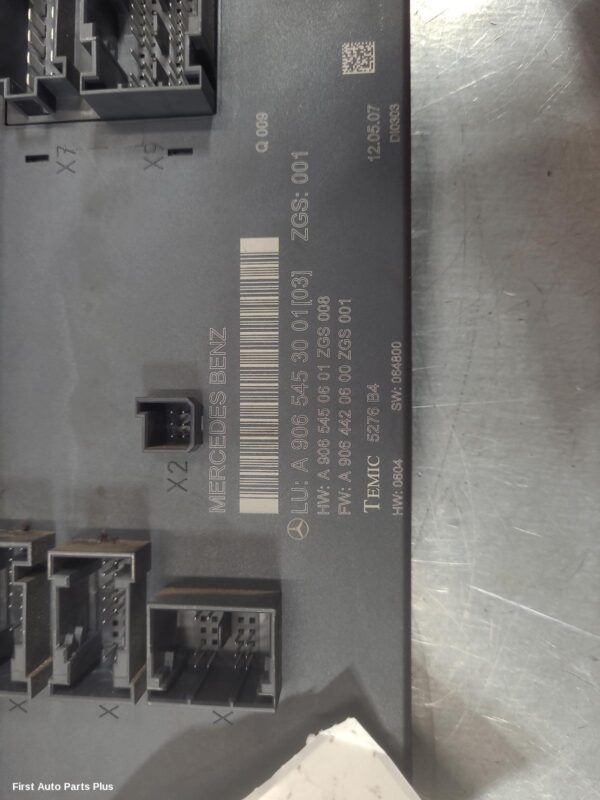 2007 MERCEDES SPRINTER Ecu