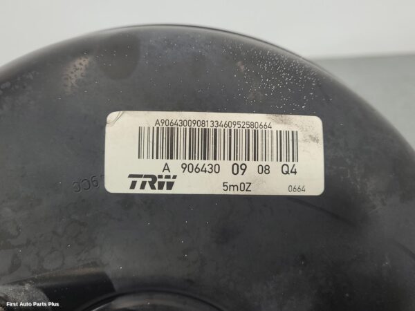 2014 MERCEDES SPRINTER Brake Booster