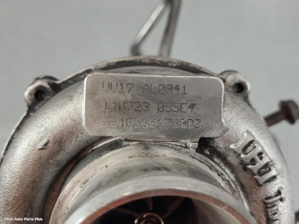 2009 MERCEDES SPRINTER Turbo Supercharger