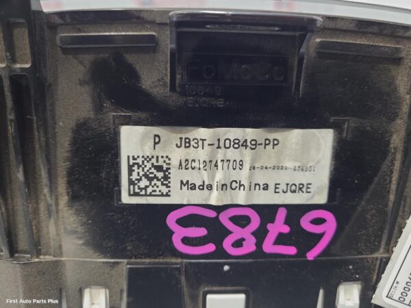 2021 FORD RANGER Instrument Cluster