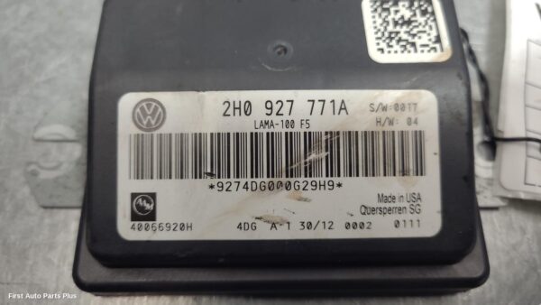2013 VOLKSWAGEN AMAROK Ecu